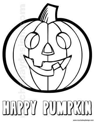 325x420 pumpkin coloring pages for preschool beautiful halloween pumpkin - Halloween Pumpkin Drawing For Kids