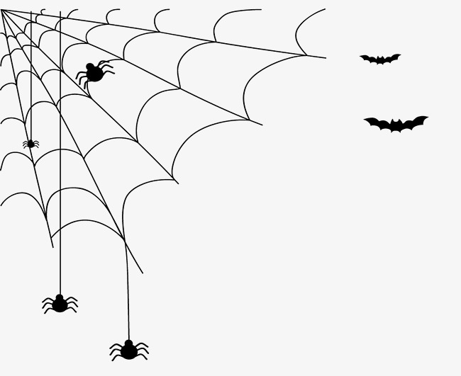 Halloween Spider Drawing