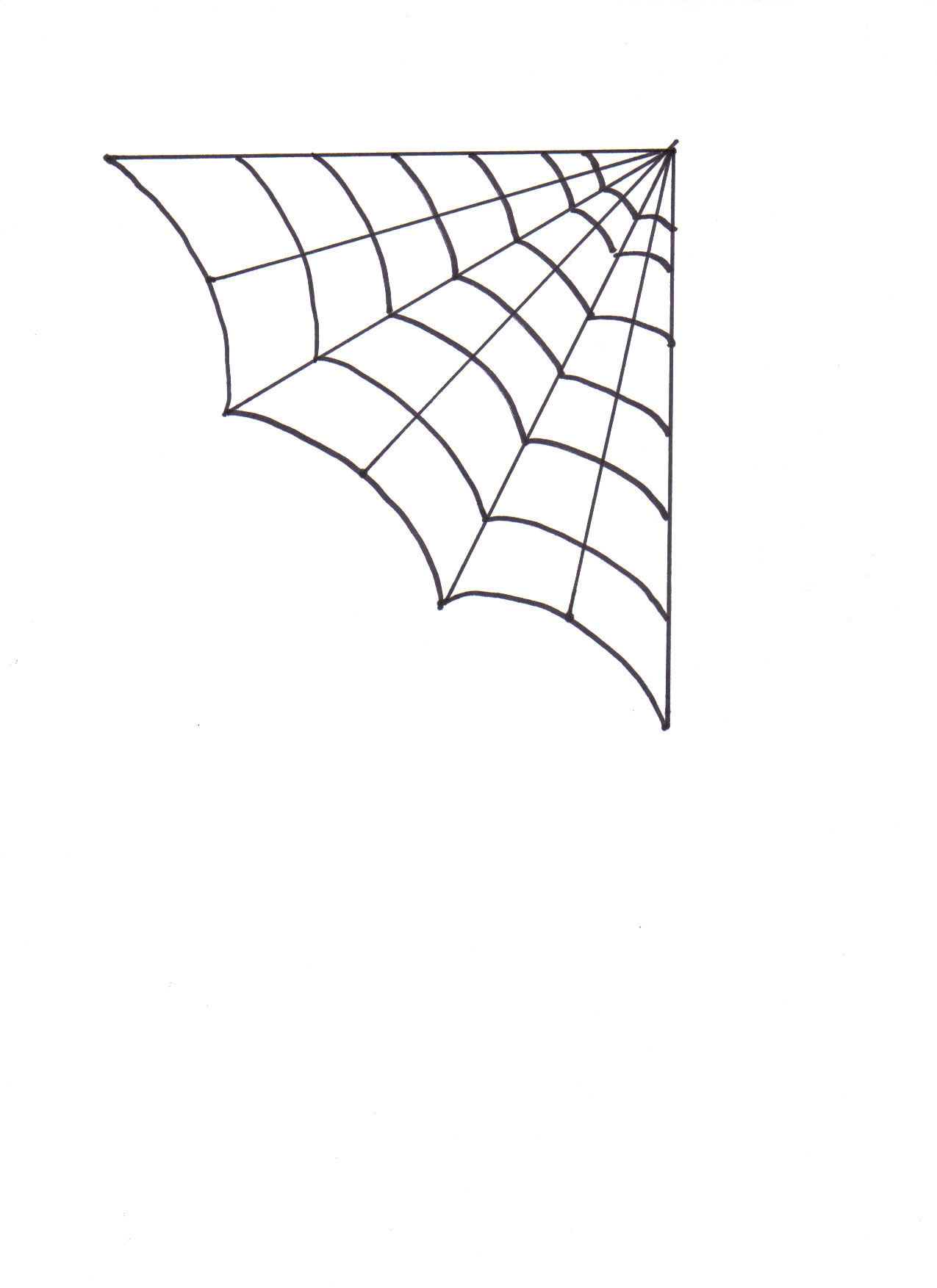 1275x1754 Online Photo Editor Halloween Clipart Spider On Web Drawing - Halloween Spider Drawing