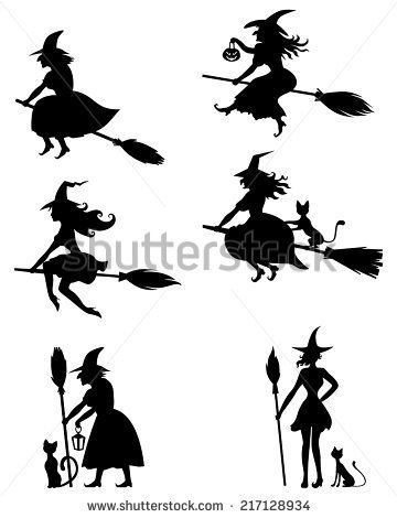 Halloween Witch Drawing at PaintingValley.com | Explore collection of ...