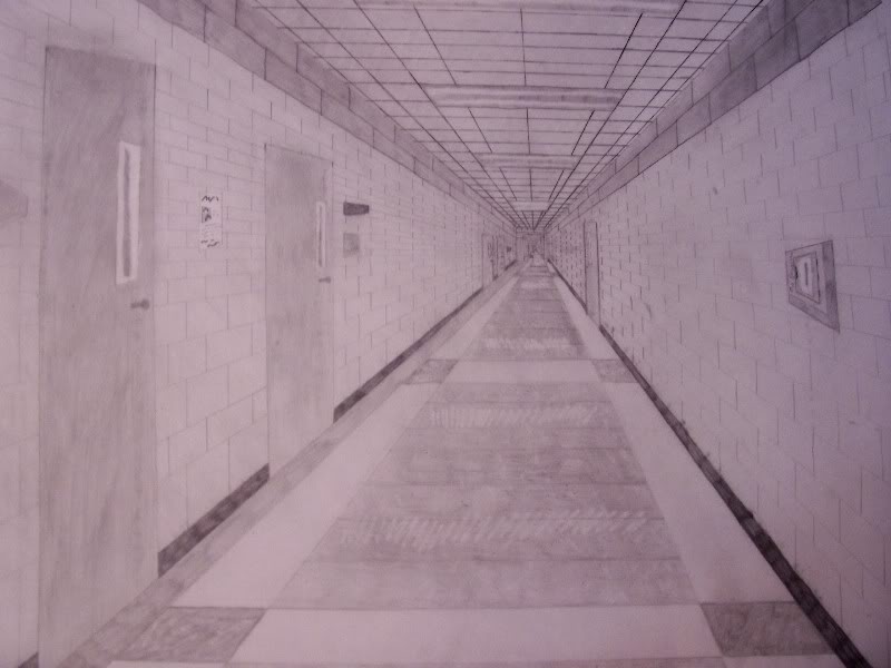 800x600 My Art Hallway Drawing - Hallway Drawing
