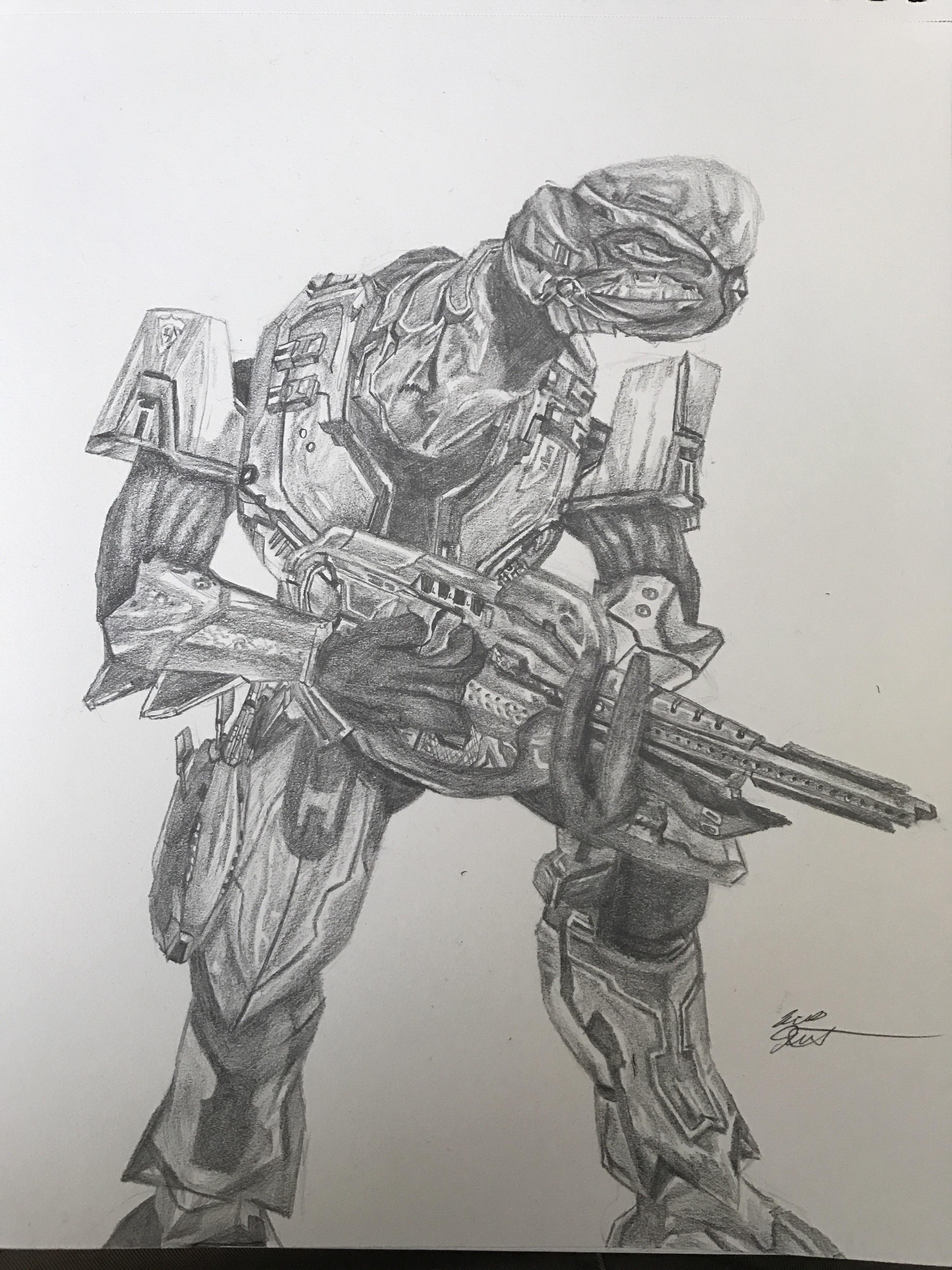 3024x4032 halo elite assault armor apparently this is the community - Halo 3 Drawings