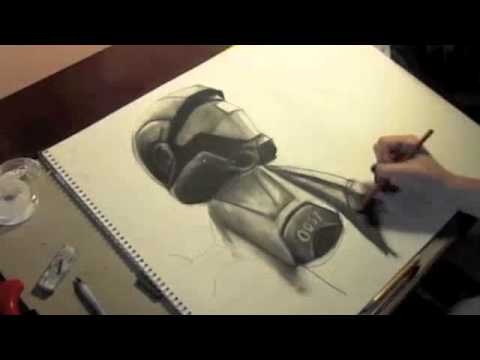 480x360 halo odst speed drawing - Halo 3 Drawings