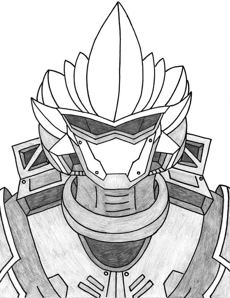 800x1034 How To Draw Halo Armor - Halo 3 Drawings