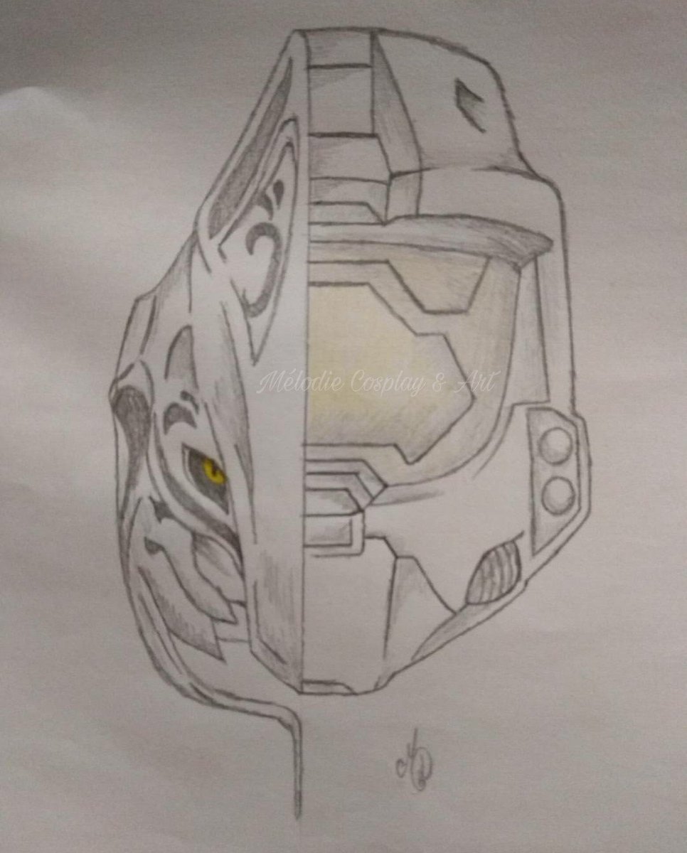966x1200 Halodrawing Hashtag On Twitter - Halo 3 Drawings
