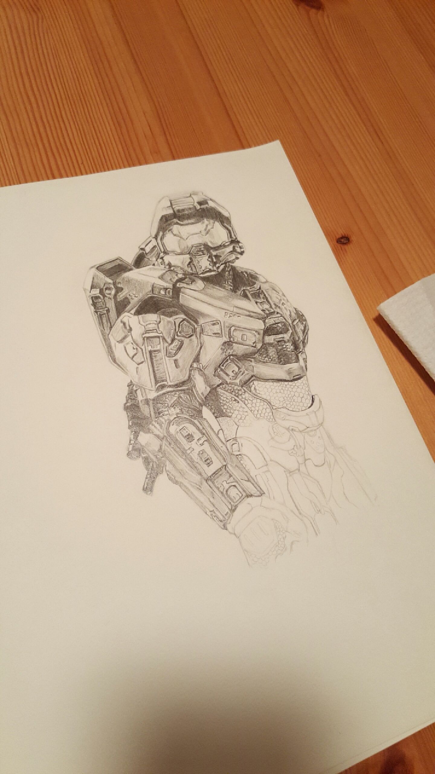 1440x2560 a guy i know was casually drawing this halo halo drawings - Halo 5 Drawings