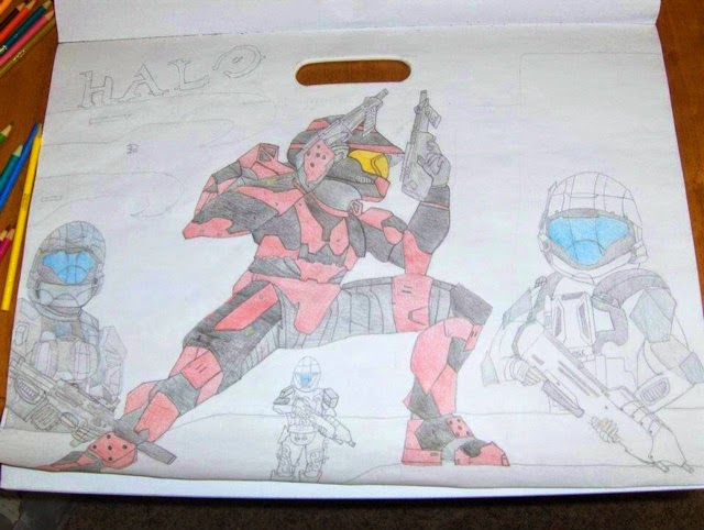 640x482 epic halo screenshots my halo drawings - Halo Drawings