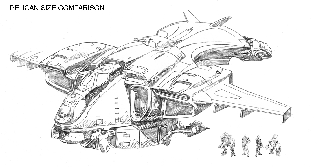 1123x576 mike hawthorne halo sketches - Halo Drawings