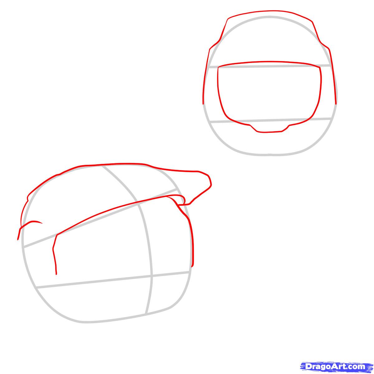 1200x1200 How To Draw A Halo Helmet, Step - Halo Helmet Drawing