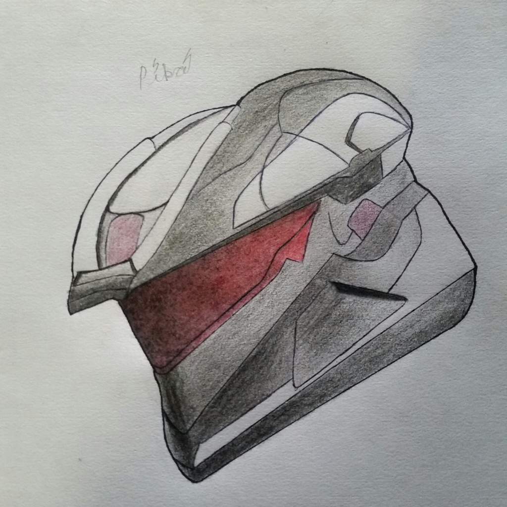 Halo Helmet Drawing at PaintingValley.com | Explore collection of Halo ...