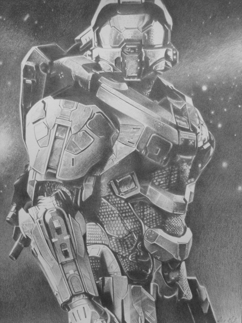 774x1032 images of halo master chief drawing - Halo Master Chief Drawing