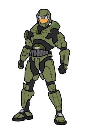 Halo Master Chief Drawing at PaintingValley.com | Explore collection of ...