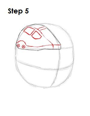 300x388 How To Draw Master Chief - Halo Master Chief Helmet Drawing