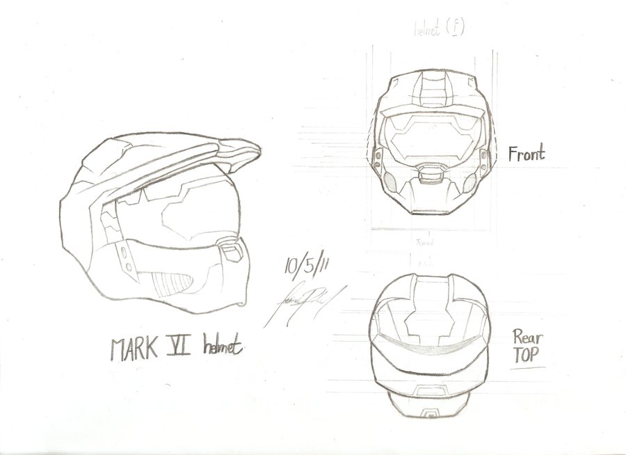 900x654 Huge Collection Of 'master Chief Helmet Drawing' Download More - Halo Master Chief Helmet Drawing