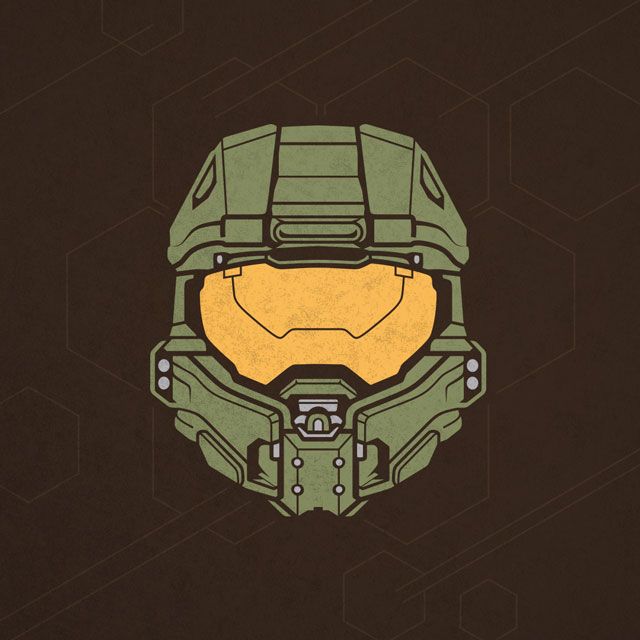 640x640 the eagle and the rabbit aazing my approach to halo master - Halo Master Chief Helmet Drawing