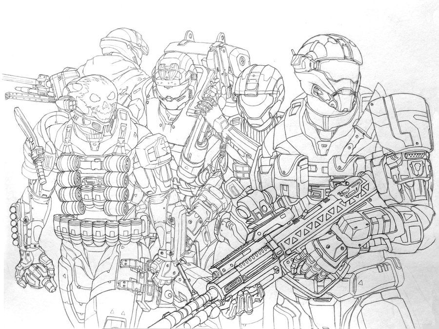 900x675 halo reach noble team - Halo Reach Drawings