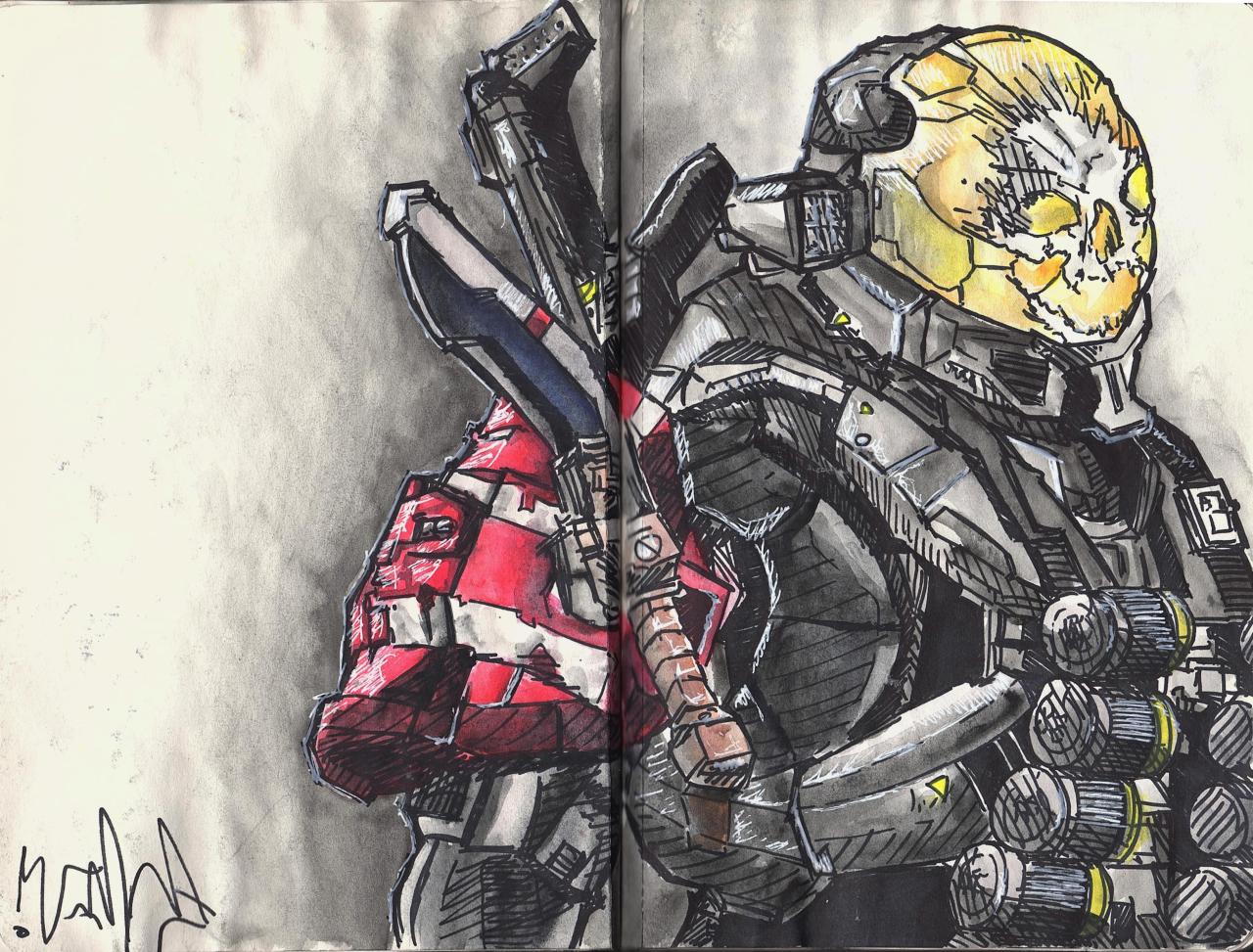 1280x973 everybody's talkin' 'bout the new sound funny - Halo Reach Drawings