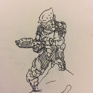 320x320 spartan drawings on paigeeworld pictures of spartan - Halo Spartan Drawing