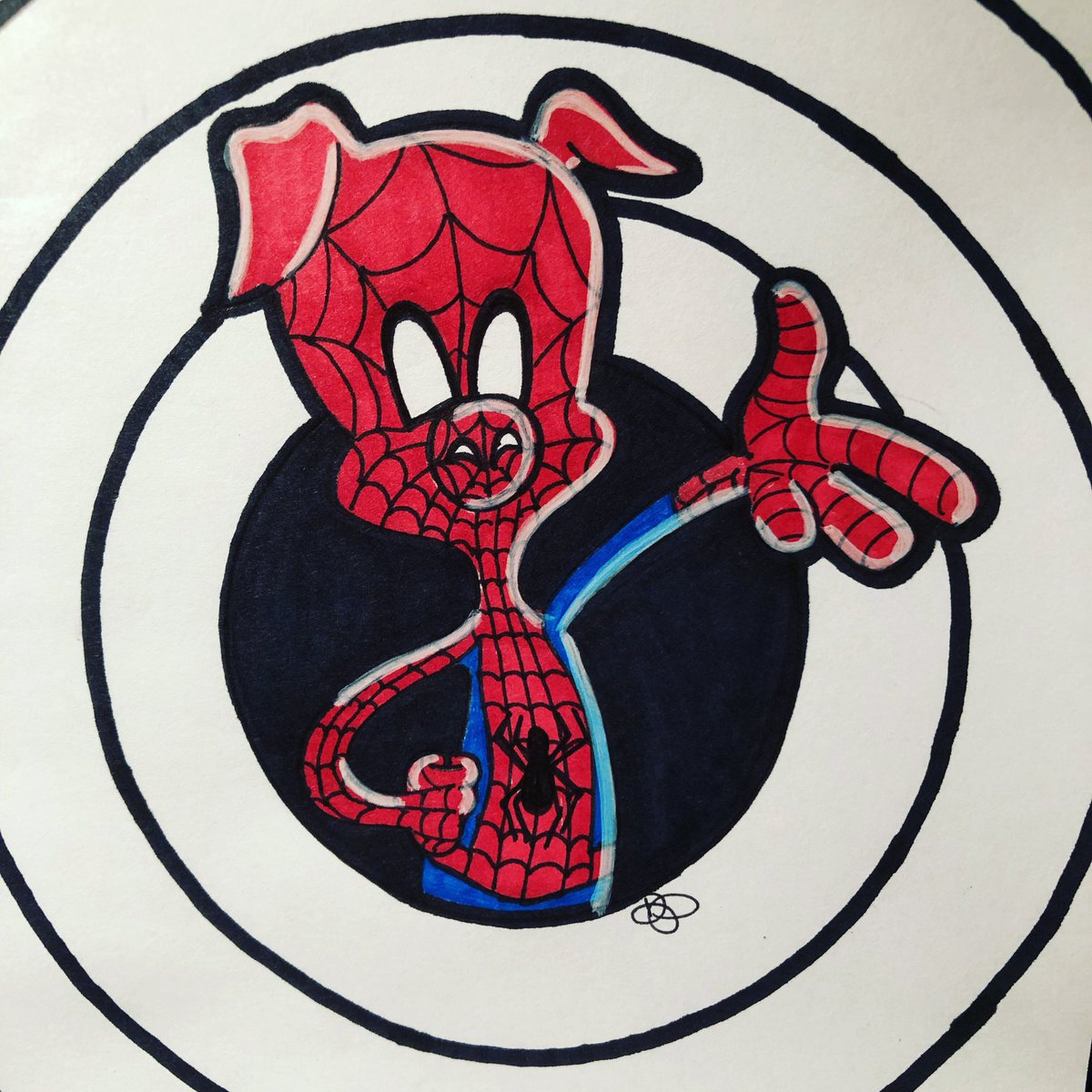 1200x1200 A Little Spider Ham Drawing I Did Last Night - Ham Drawing