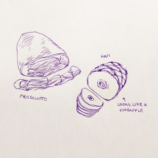 320x320  - Ham Drawing