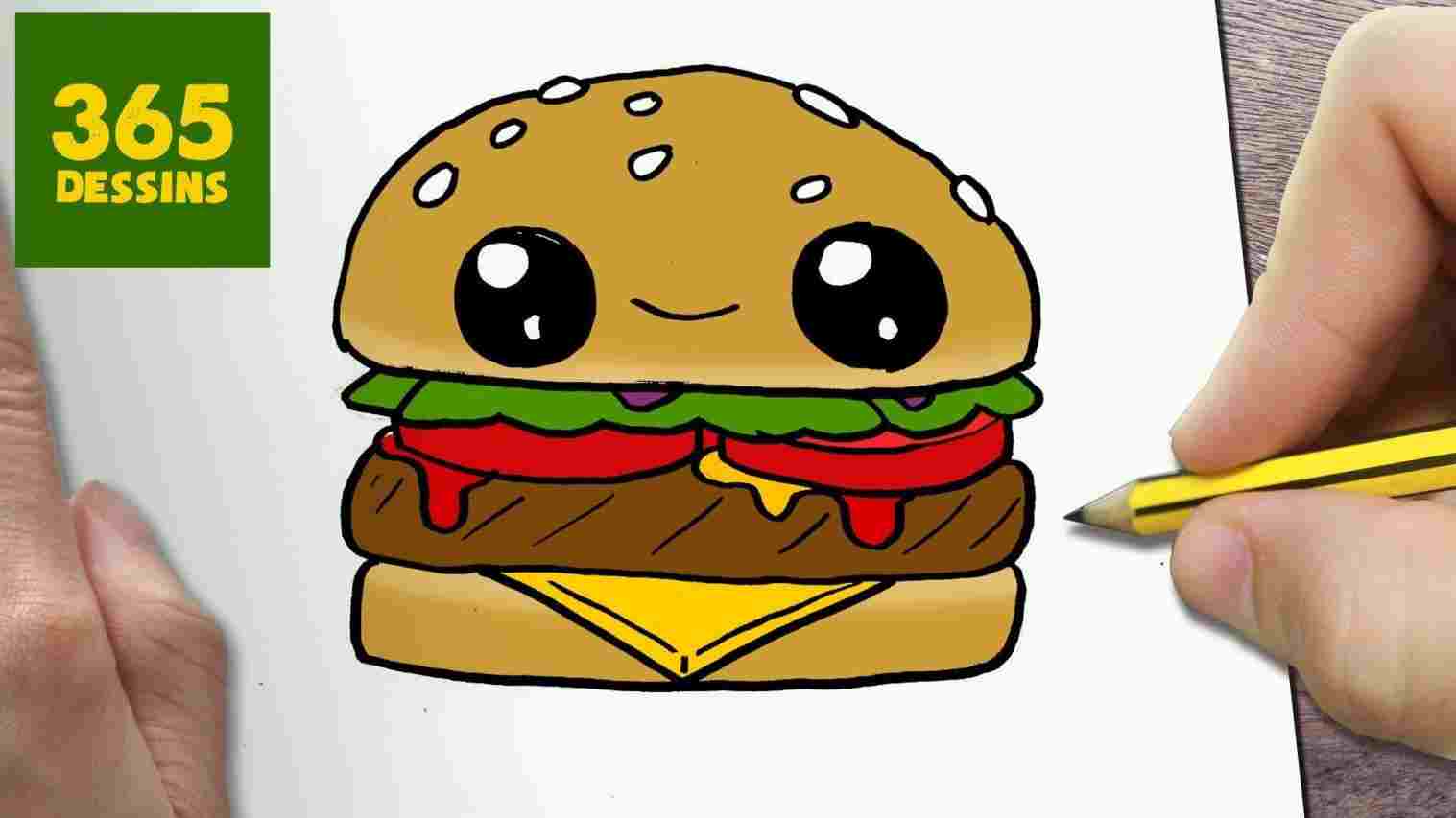 1517x853 Simple Hamburger Drawing - Hamburger Drawing
