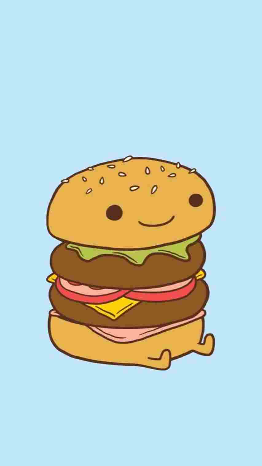 853x1517 Free Burger Simple Download On Ubisaferhubisafeorg Collection - Hamburger Drawing