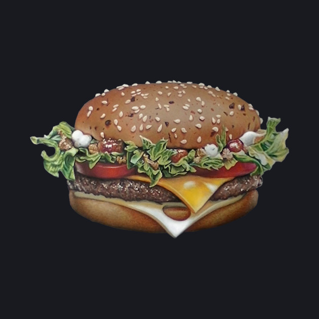 630x630 Hamburger Drawing - Hamburger Drawing