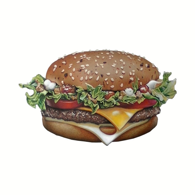 630x630 Hamburger Drawing - Hamburger Drawing