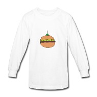 190x190 Hamburger Drawing Kids' Premium T Shirt Spreadshirt - Hamburger Drawing