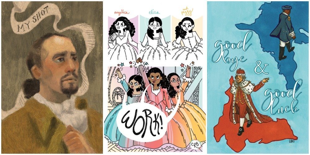 1000x500 The Songs From The 'hamilton' Soundtrack Are Now Illustrated - Hamilton Drawing