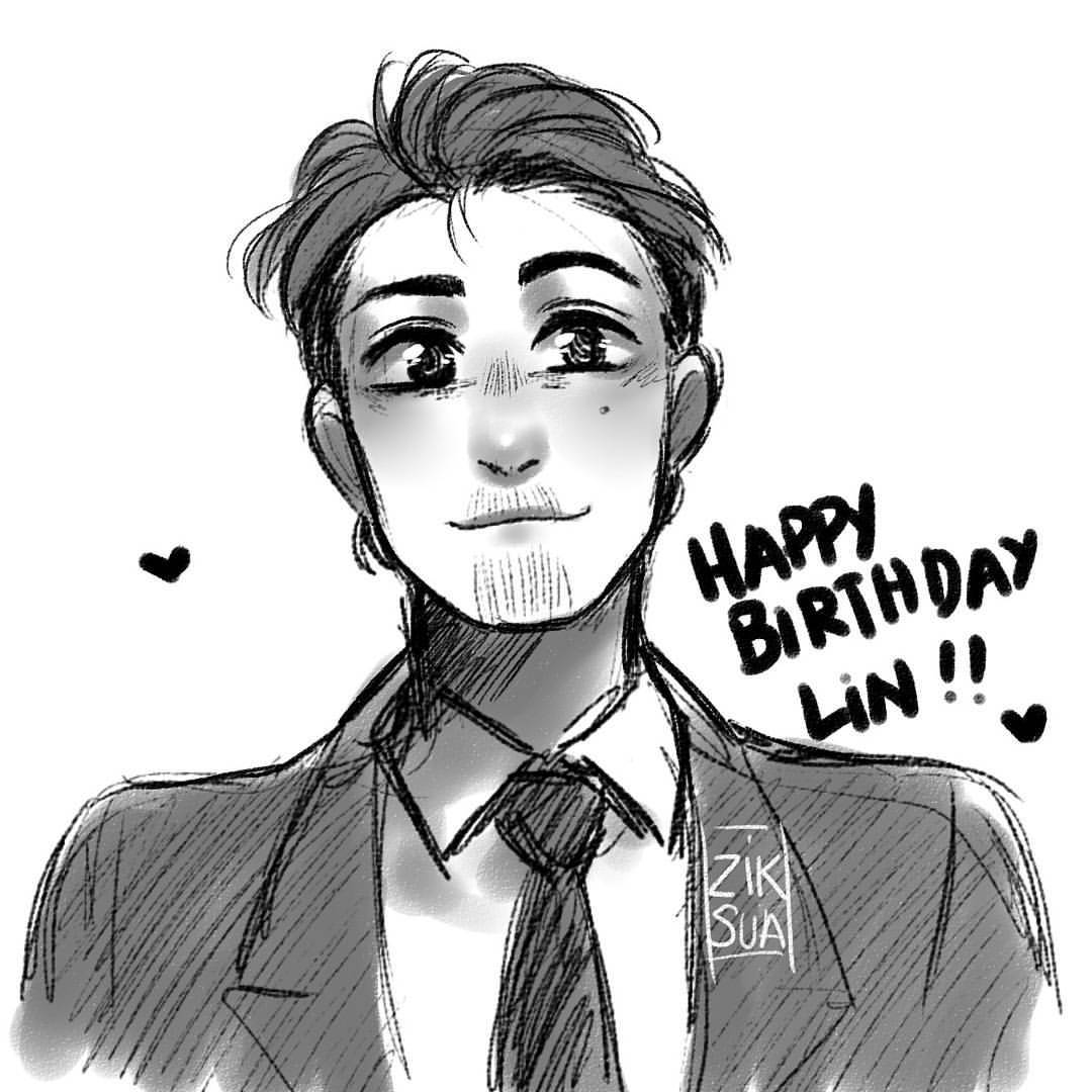 1080x1080 ziksua a drawing i made for lin's birthday!!! i love him - Hamilton Drawing