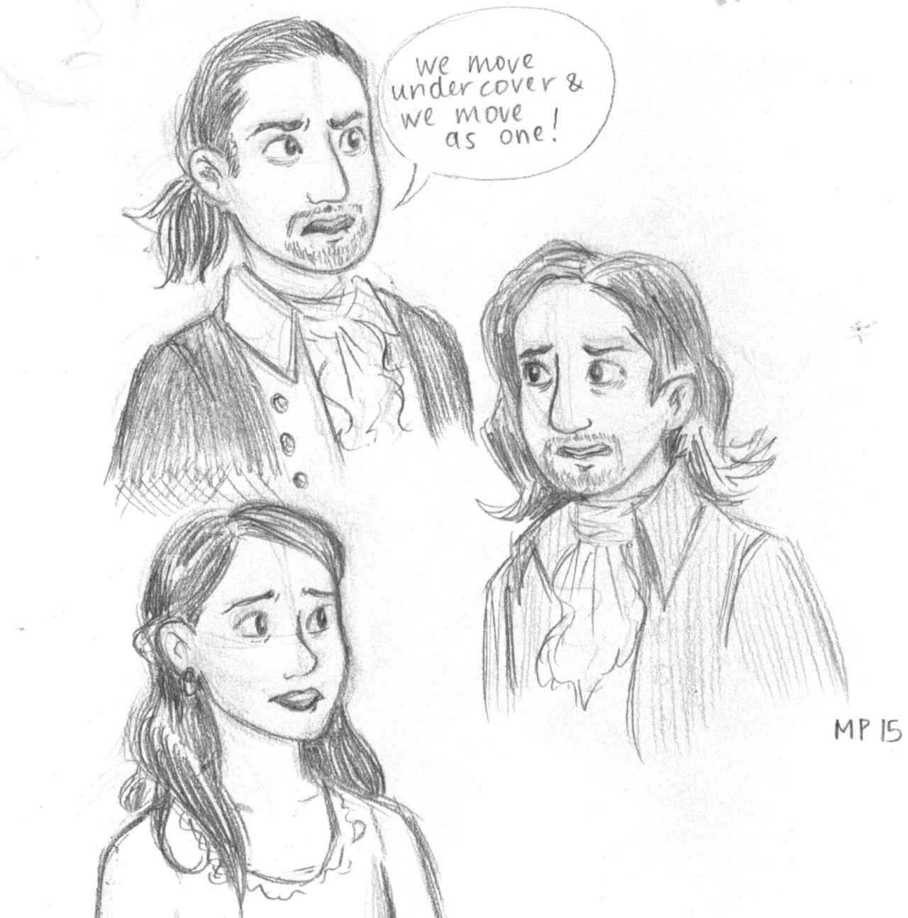 1280x1295 No Dogs On The Moon First Stab - Hamilton Drawing