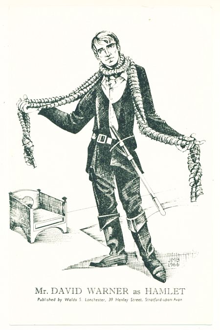 450x674 david warner drawing from hamlet - Hamlet Drawing