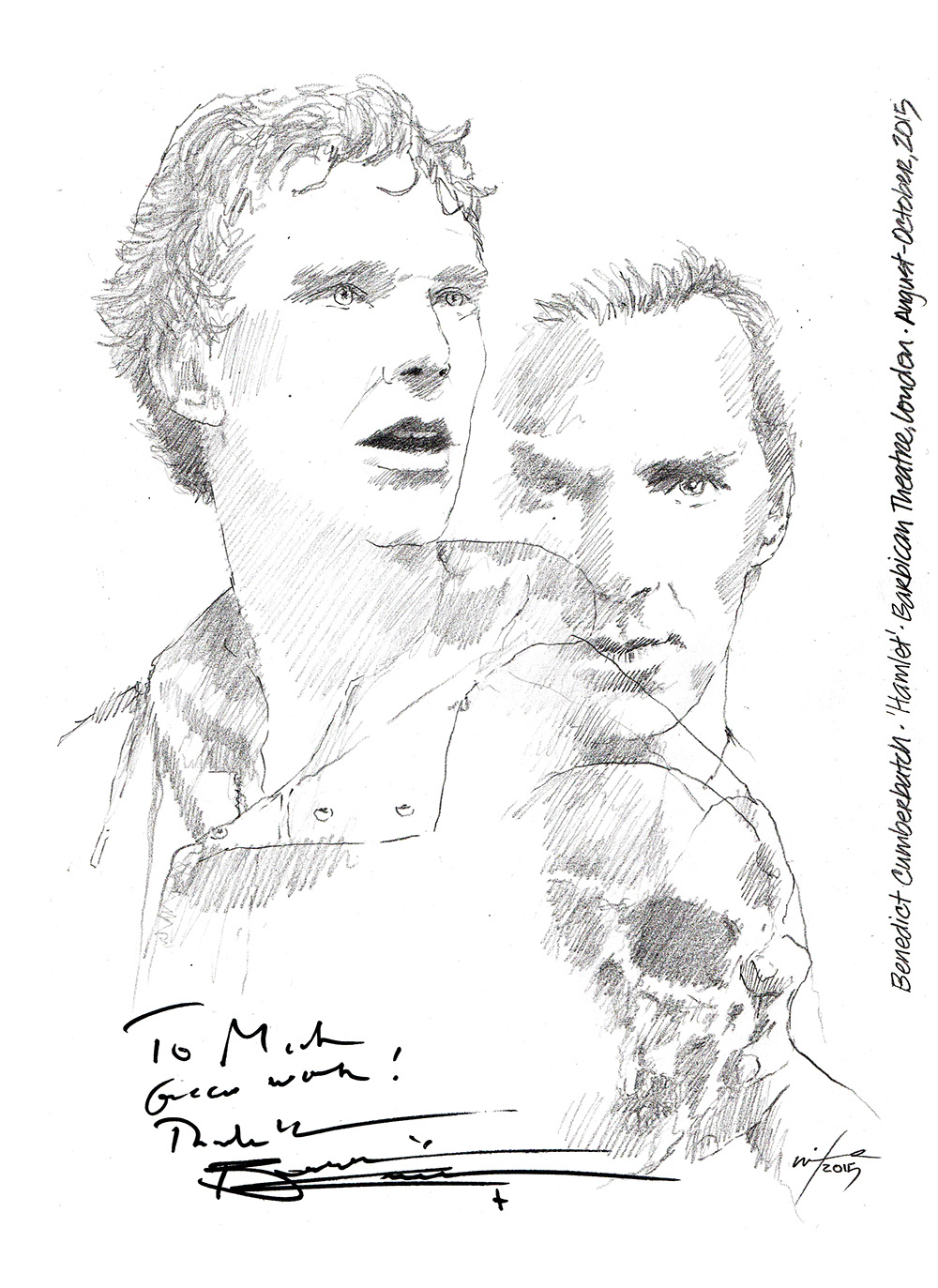1000x1373 drawing benedict cumberbatch as hamlet chicanepictures - Hamlet Drawing