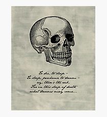 210x230 Hamlet Skull Drawing Photographic Prints Redbubble - Hamlet Skull Drawing