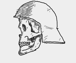 300x250 Hamlet With A Skull Drawing - Hamlet Skull Drawing