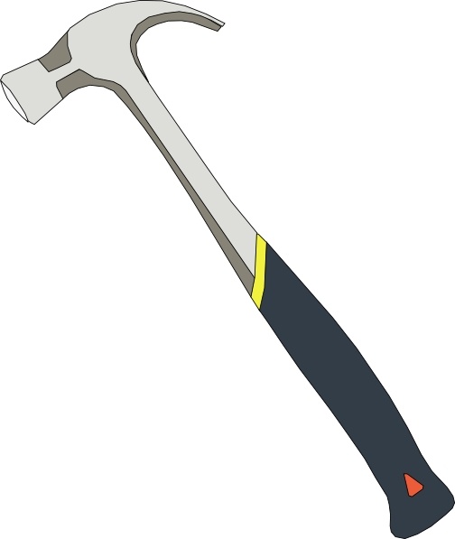 504x597 hammer tools clip art free vector in open office drawing - Hammer Drawing