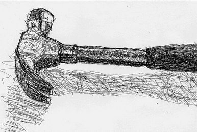 386x259 Bbc - Hammer Drawing