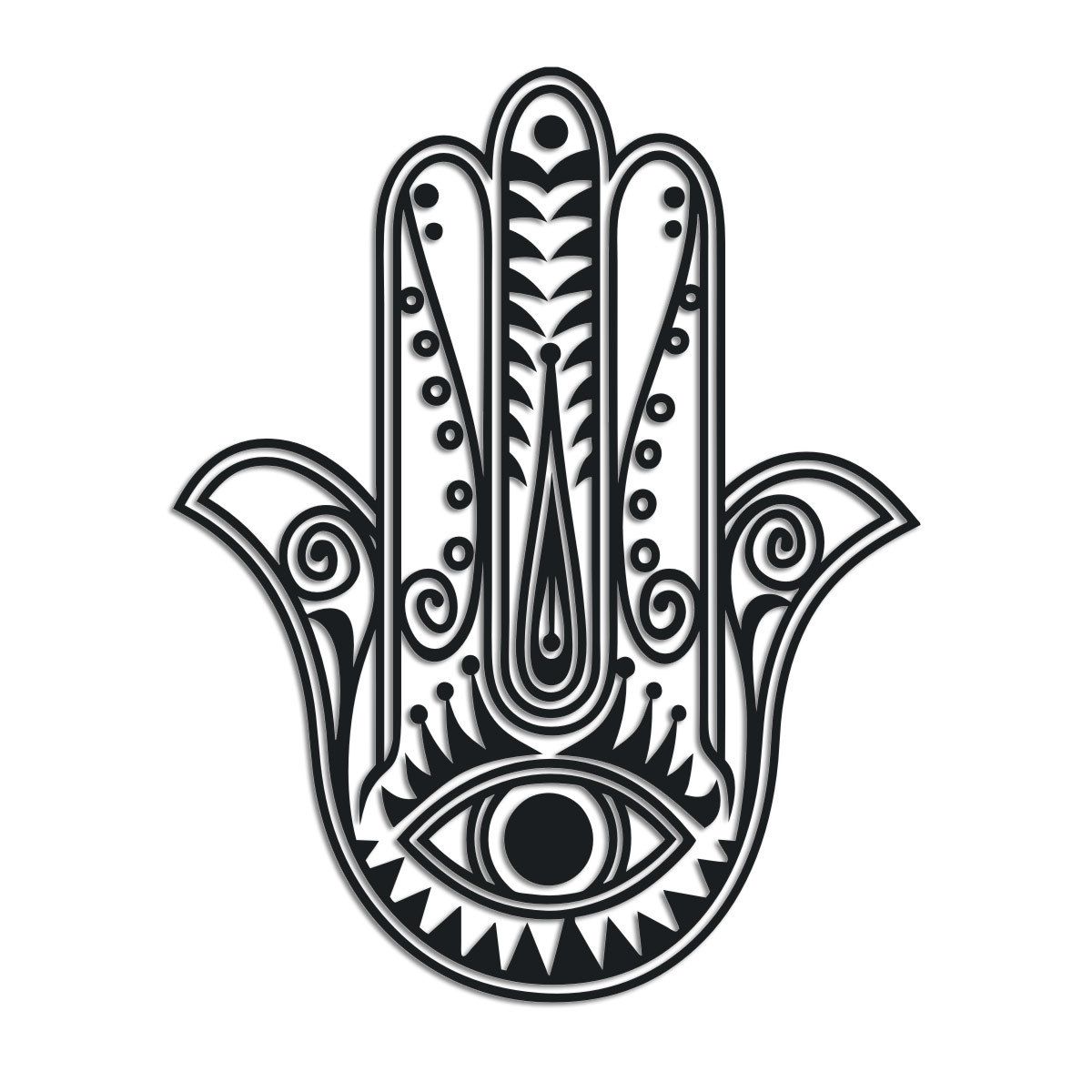 Hamsa Hand Drawing At Paintingvalley Com Explore Collection Of