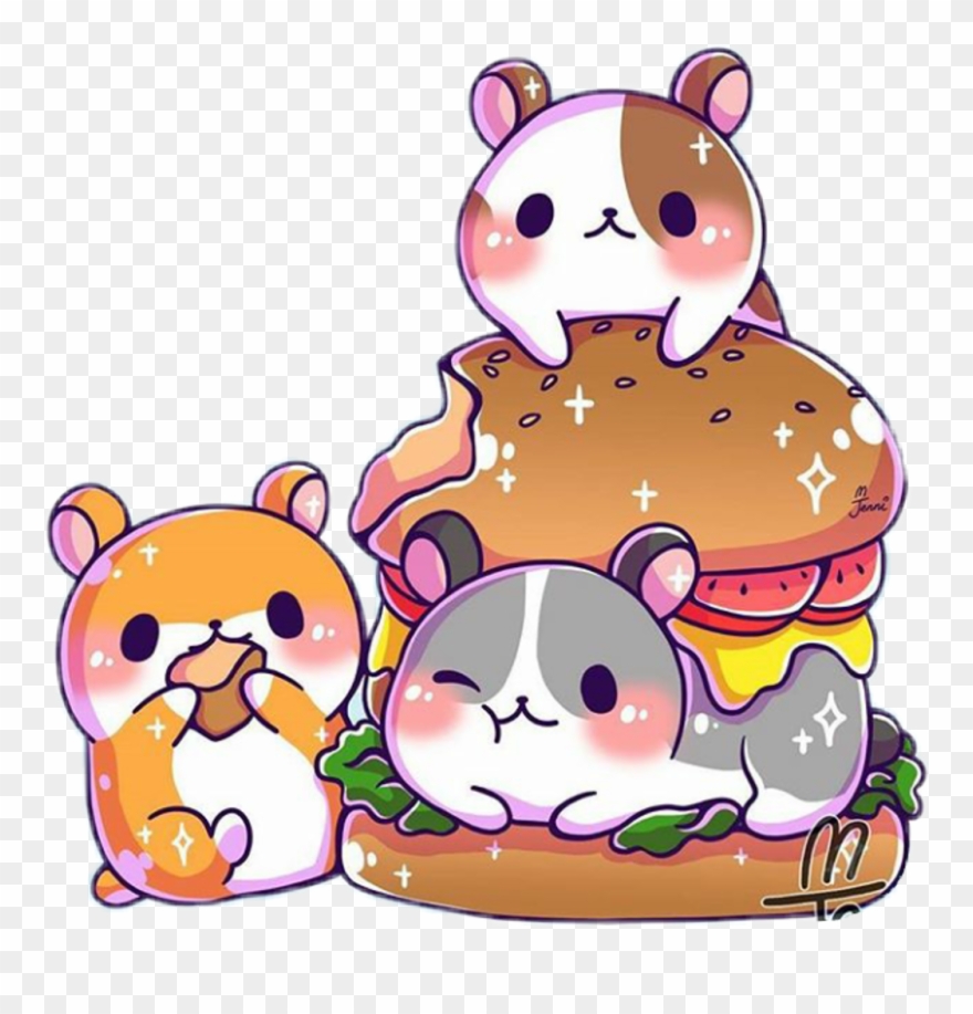 880x917 kawaii hamsters clipart hamster drawing kawaii - Hamster Drawing