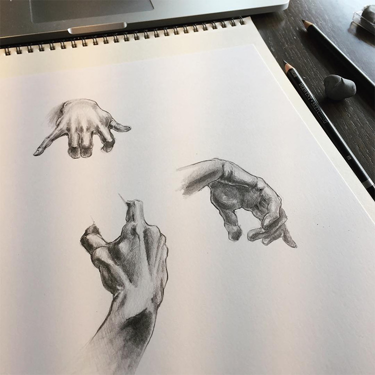 Scary Hand Drawing at PaintingValley.com | Explore collection of Scary ...