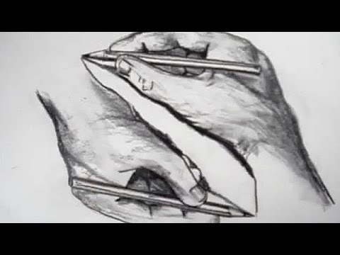 480x360 How To Draw A Hand Drawing A Hand - Hand Drawing A Picture