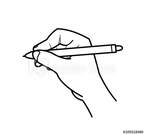 500x465 Hand Drawing Doodle, A Hand Drawn Vector Doodle Illustration - Hand Drawing A Picture