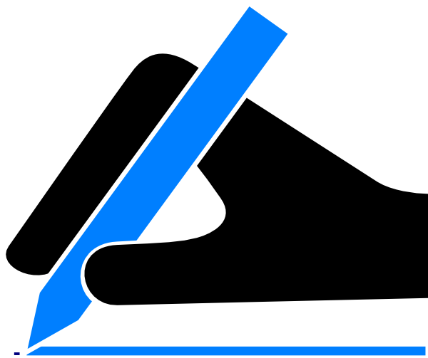 600x503 Hand Drawing Clip Art - Hand Drawing Clipart