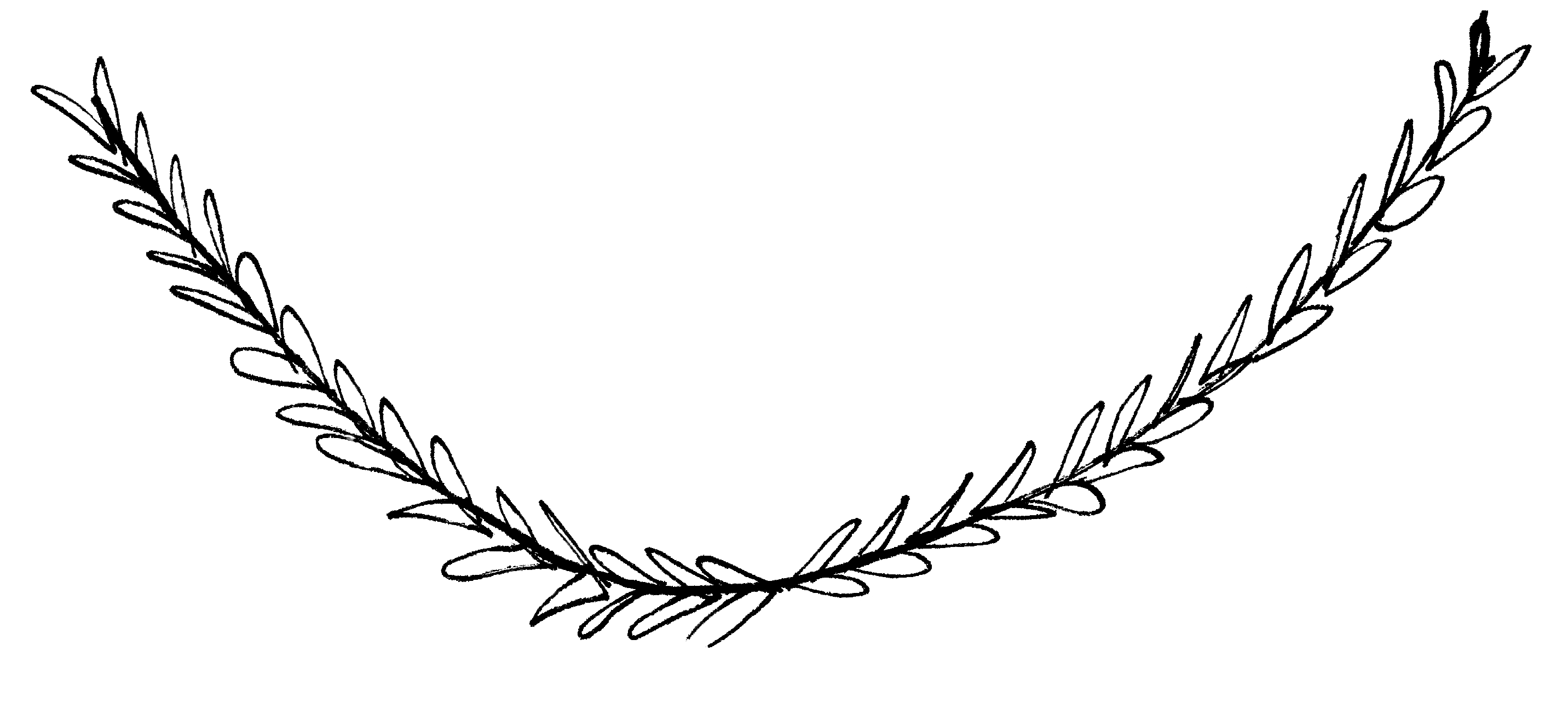 2864x1284 Hand Drawn Heart Freeuse - Hand Drawing Clipart