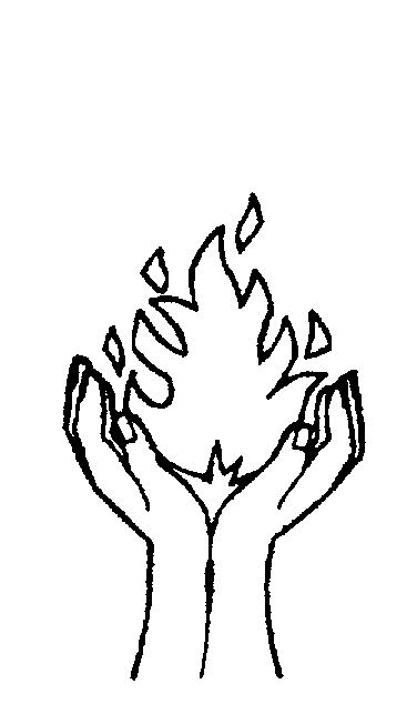 376x643 Cupped Hands Drawings Cupped - Hand Drawing Clipart