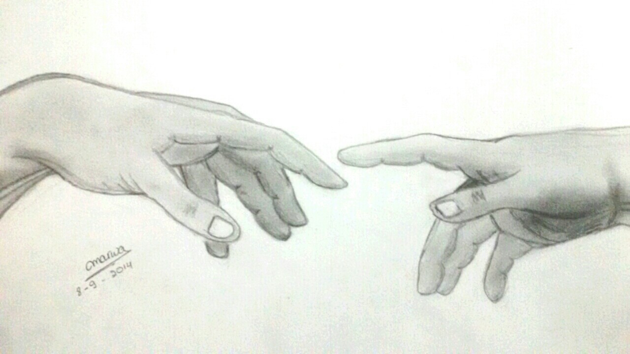 1280x720 Hand Drawing Discovered - Hand Drawing Easy