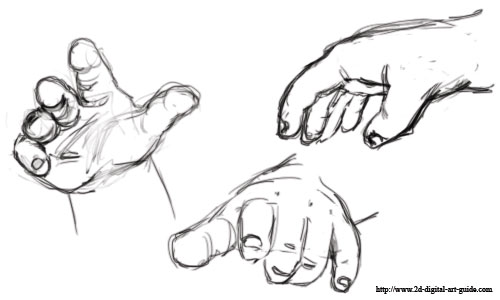 500x300 Best Collection Of Step - Hand Drawing Easy