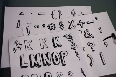 485x325 How To Make A Hand Drawn Font - Hand Drawing Font