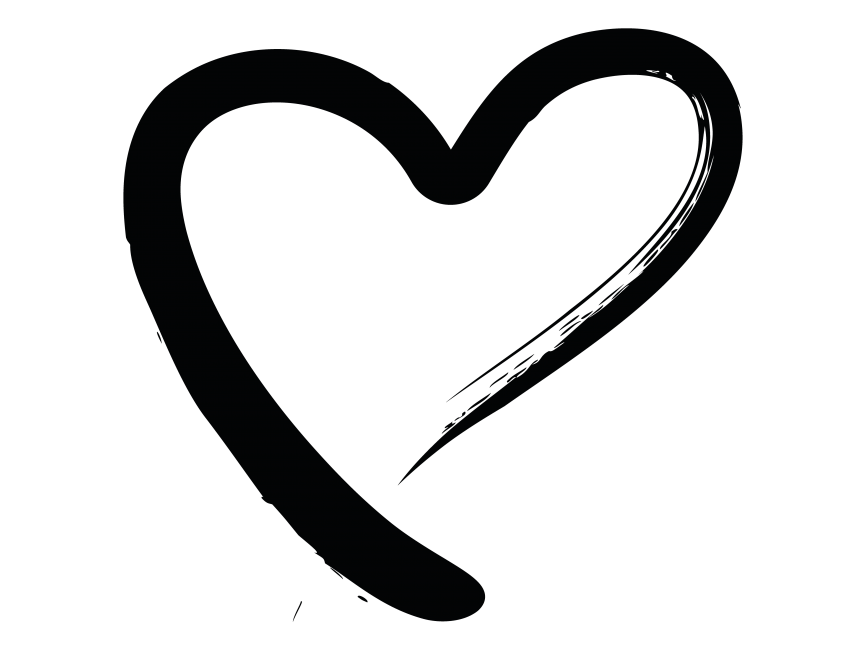 866x650 Hand Drawn Heart Png Transparent Image - Hand Drawing Heart